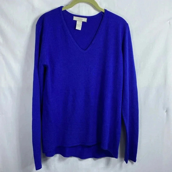 Palette Blue B Neck Tunic Sweater in Size Large. - Picture 1 of 8